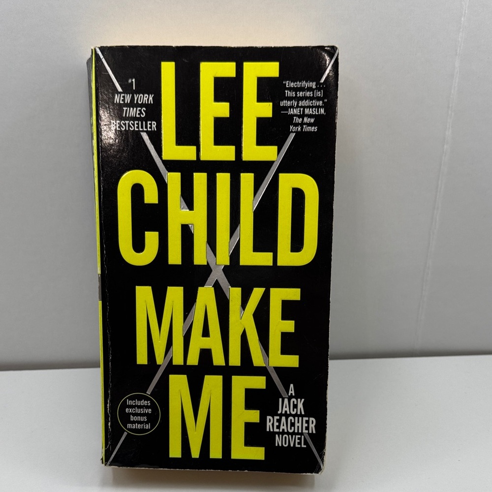 Lee Child 'Make Me' Paperback Book